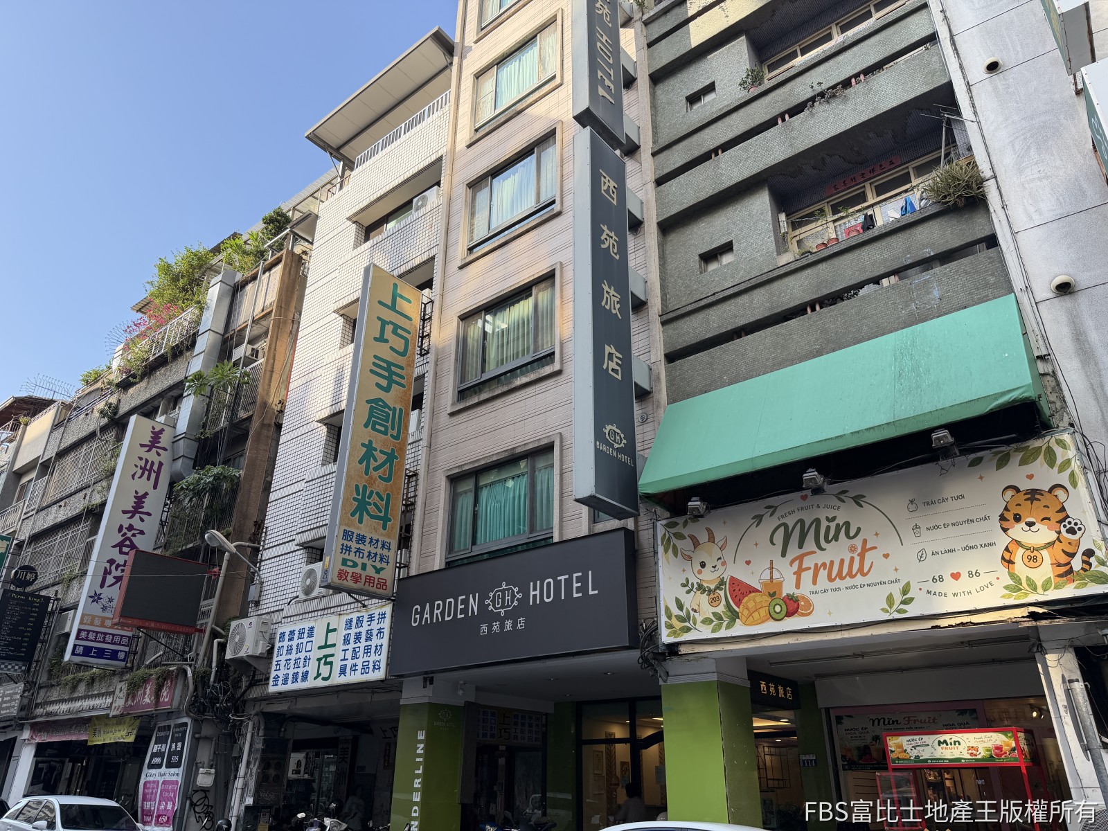 中區、北區是台中旅宿密集區域，也常見品牌換手的現象。(圖／記者莊亞築攝)