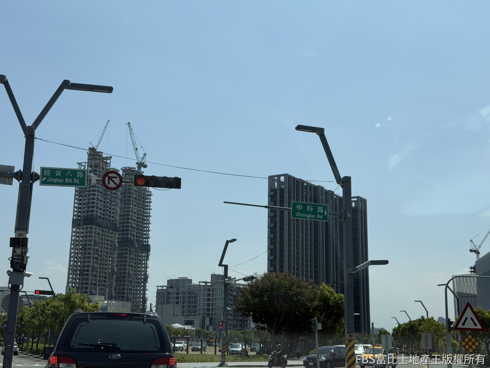 水湳經貿園區近期迎來重大建設利多連發，區域房市表現不俗。(圖／記者莊亞築攝)