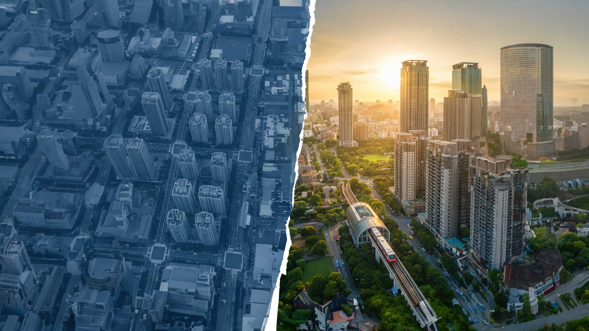 台中重劃區鳥瞰