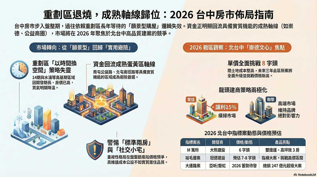 台中重劃區發展現況