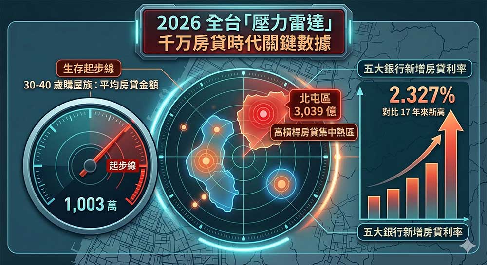 戰區二：房貸熱區警訊